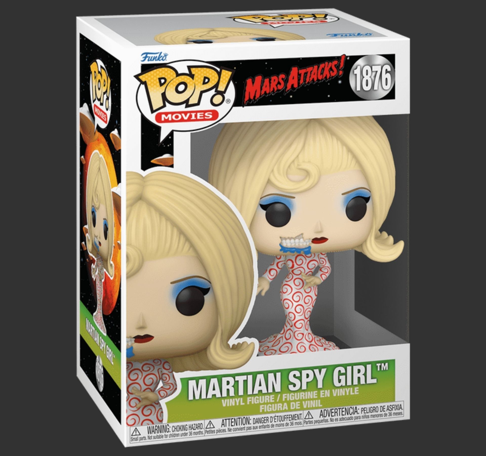 Funko Pop Mars Attacks Martian Spy Girl 1876