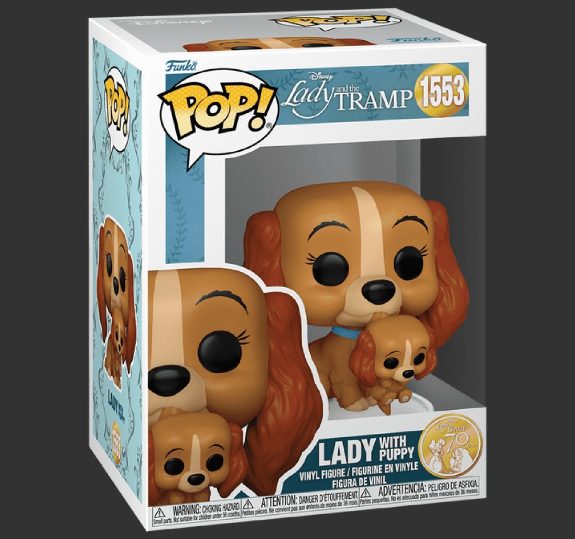 Funko Pop Disney Lady with Puppy 1553