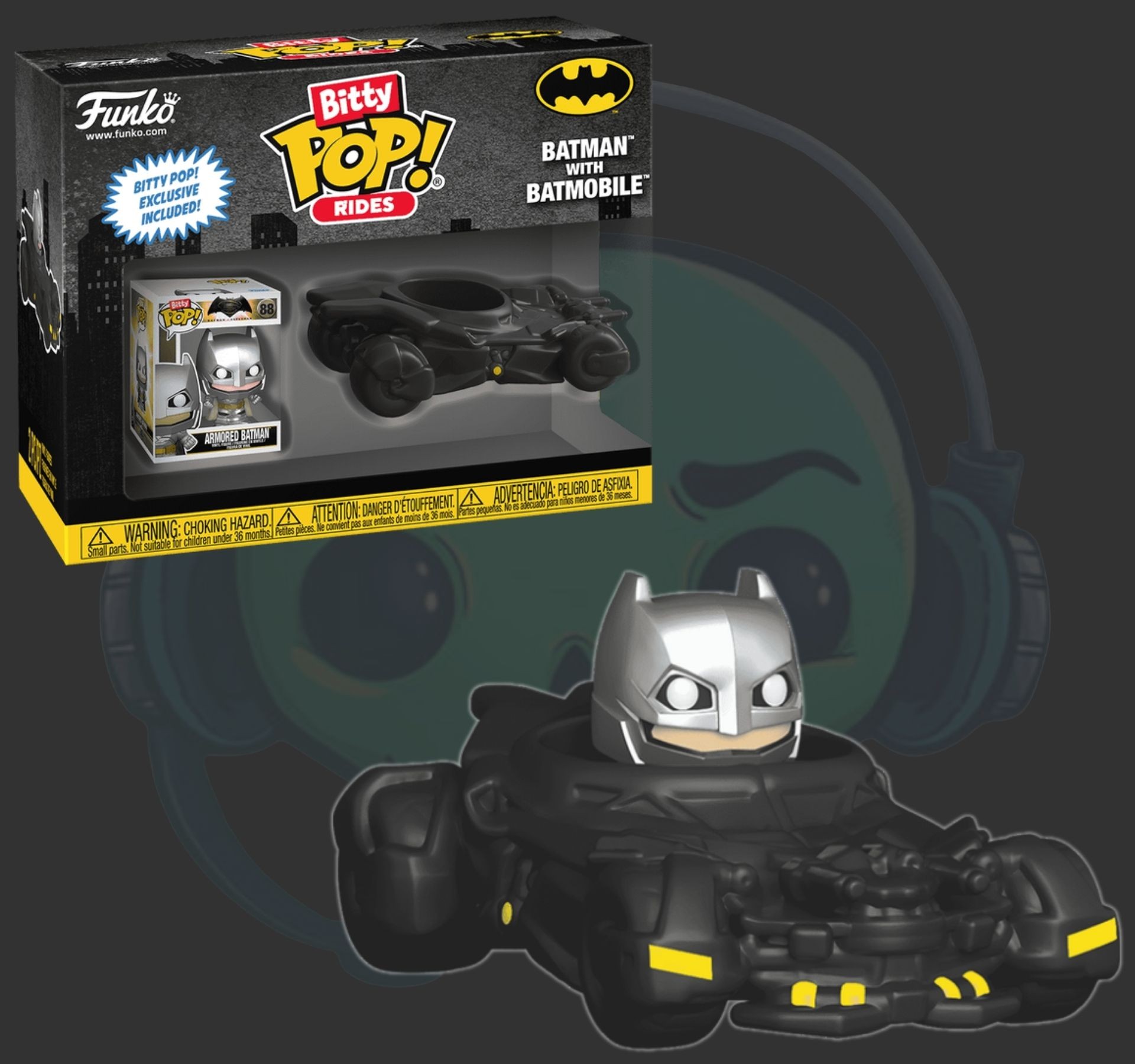 Funko pop bitty ride Batman and Batmobile