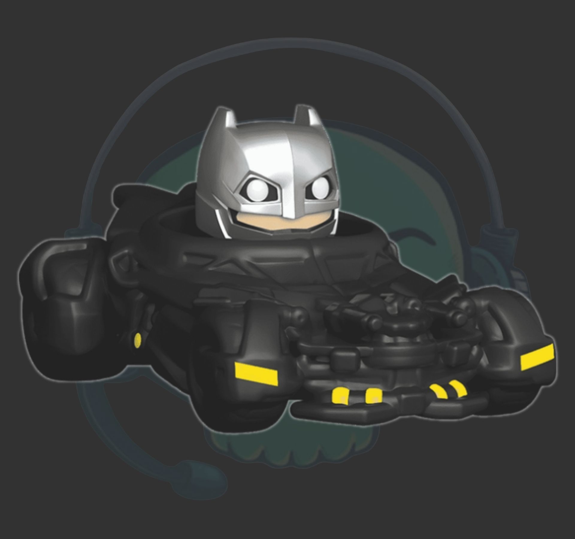 Funko pop bitty ride Batman and Batmobile