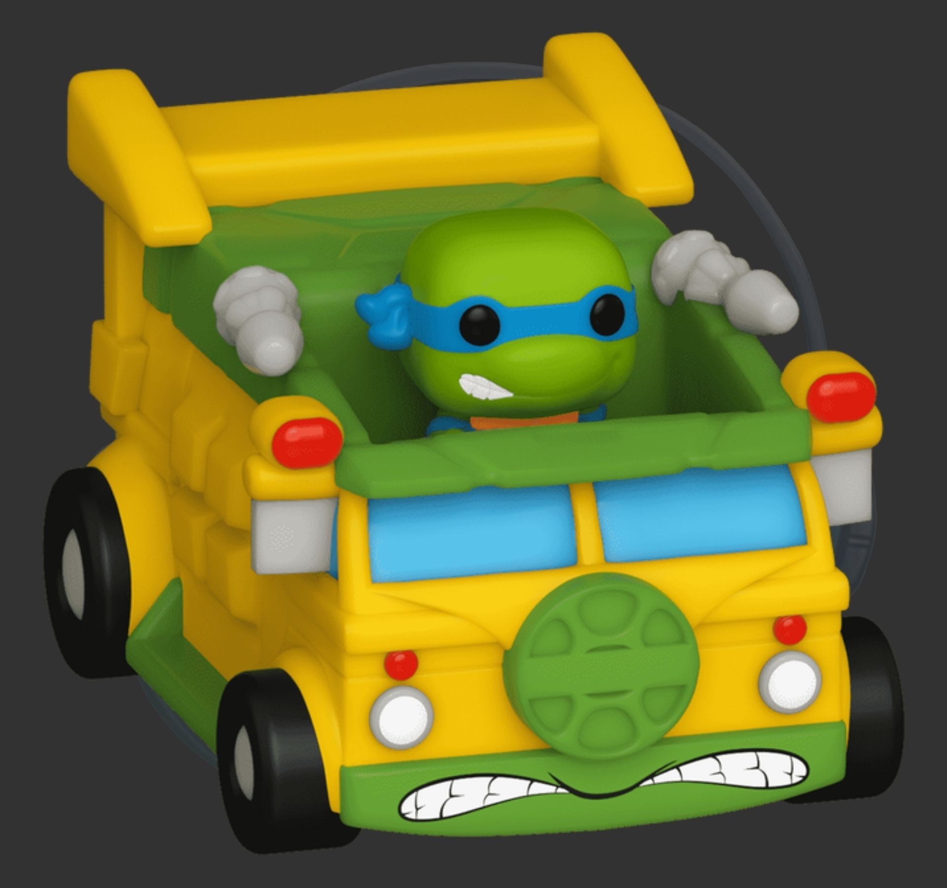 funko pop bitty ride TMNT Leonardo and Turtle Van