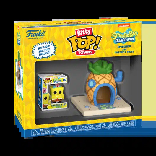 ביטי פופ טאון - Sponge Bob and PineApple House ביטי פופ טאון - Sponge Bob and PineApple House