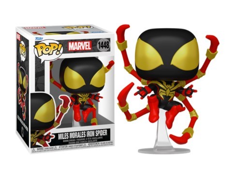 בובת פופ - Marvel Miles Morales Iron Spider #1448 בובת פופ - Marvel Miles Morales Iron Spider #1448