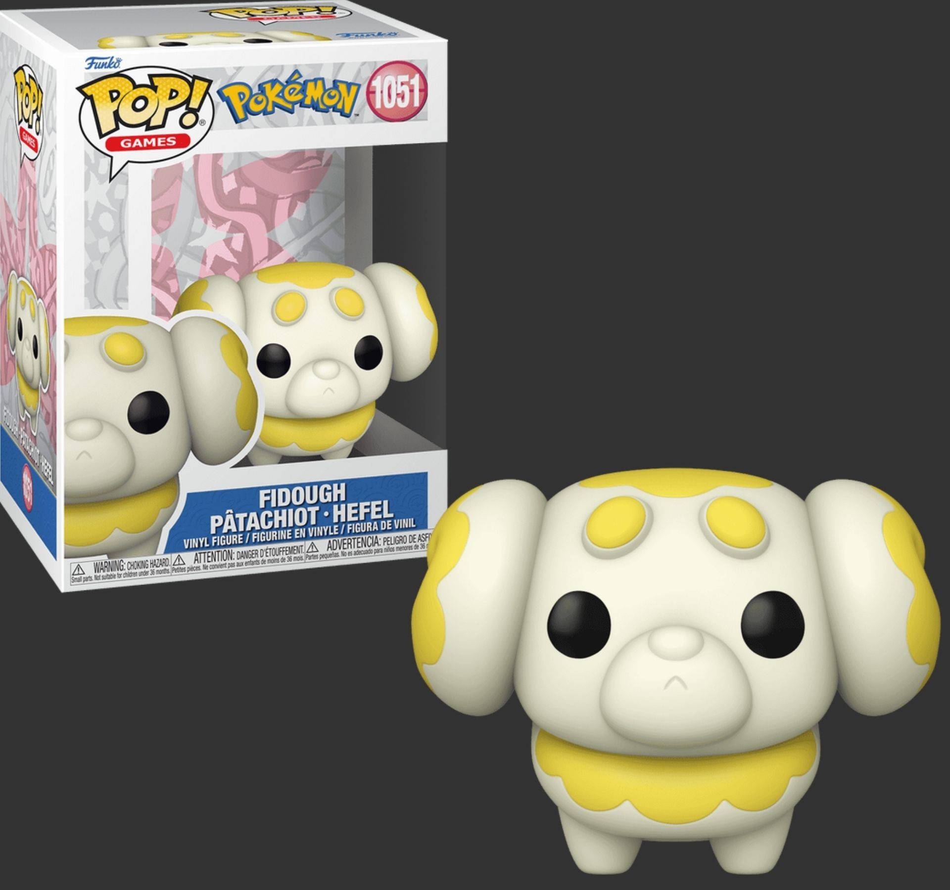 Funko Pop Pokemone Fidough 1051