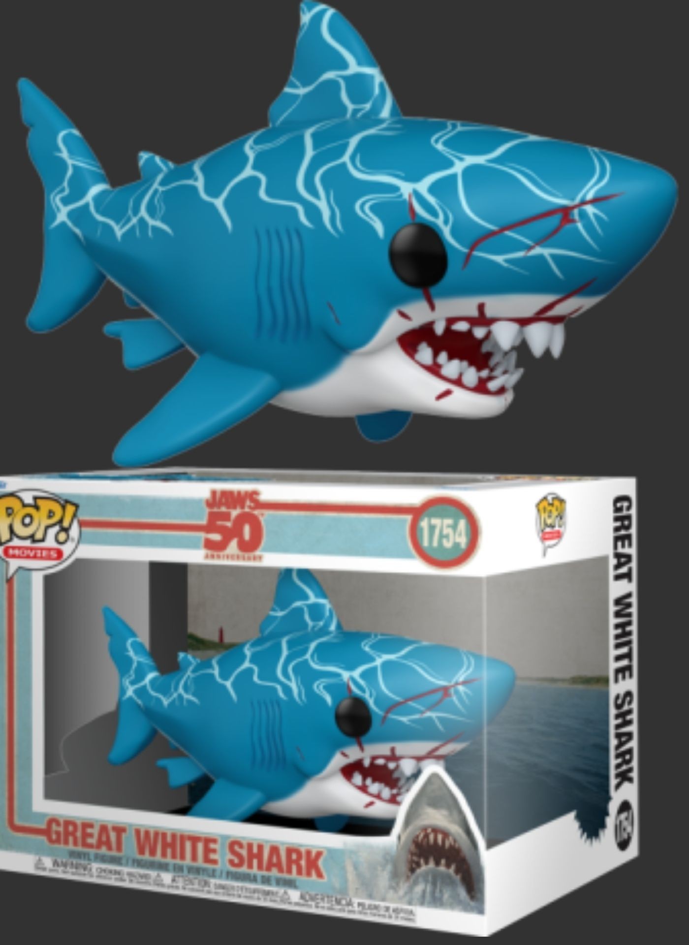 ���� ��� ������ ���� ��� 6 ����� � Great White Shark #1754, Jaws 50th Anniversary