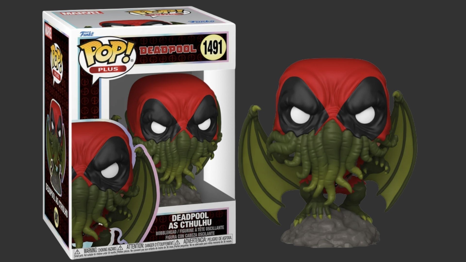 ���� ��� ����� �������� � Deadpool as Cthulhu #1491 Plus, Marvel