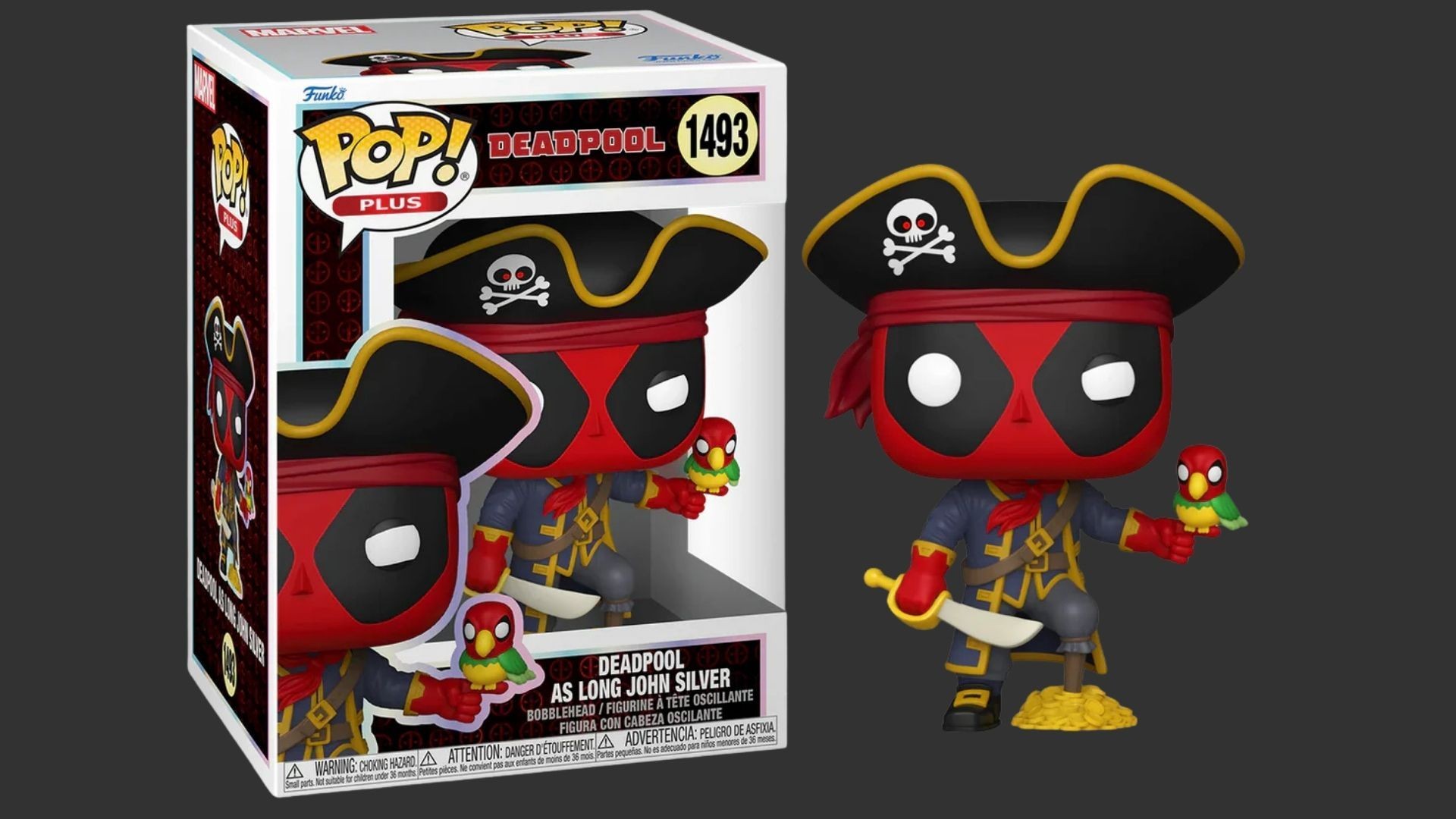 ���� ��� ����� ���� ���� ����� � Deadpool as Long John Silver #1493 Plus, Marvel