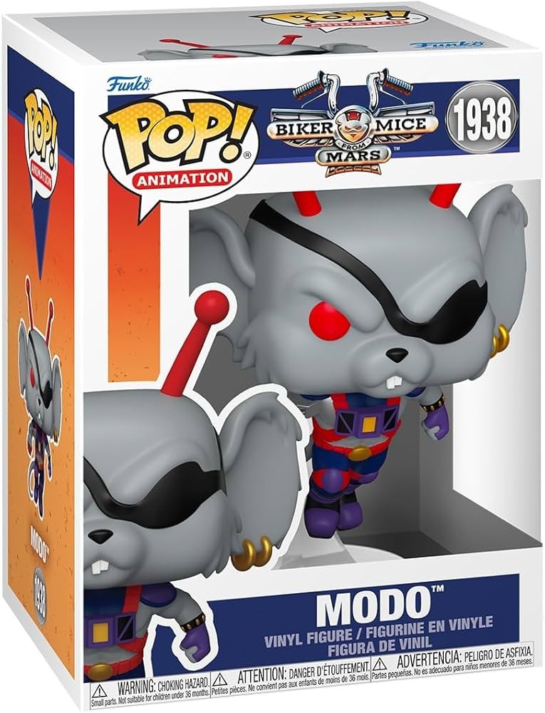 Funko pop Biker Mice from Mars Modo 1938