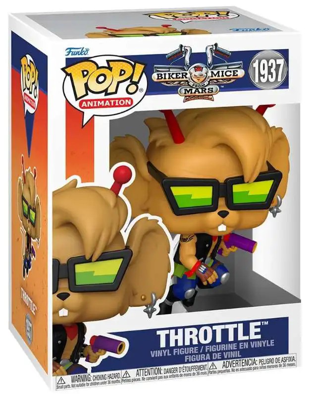 Funko pop Biker Mice from Mars Throttle 1937