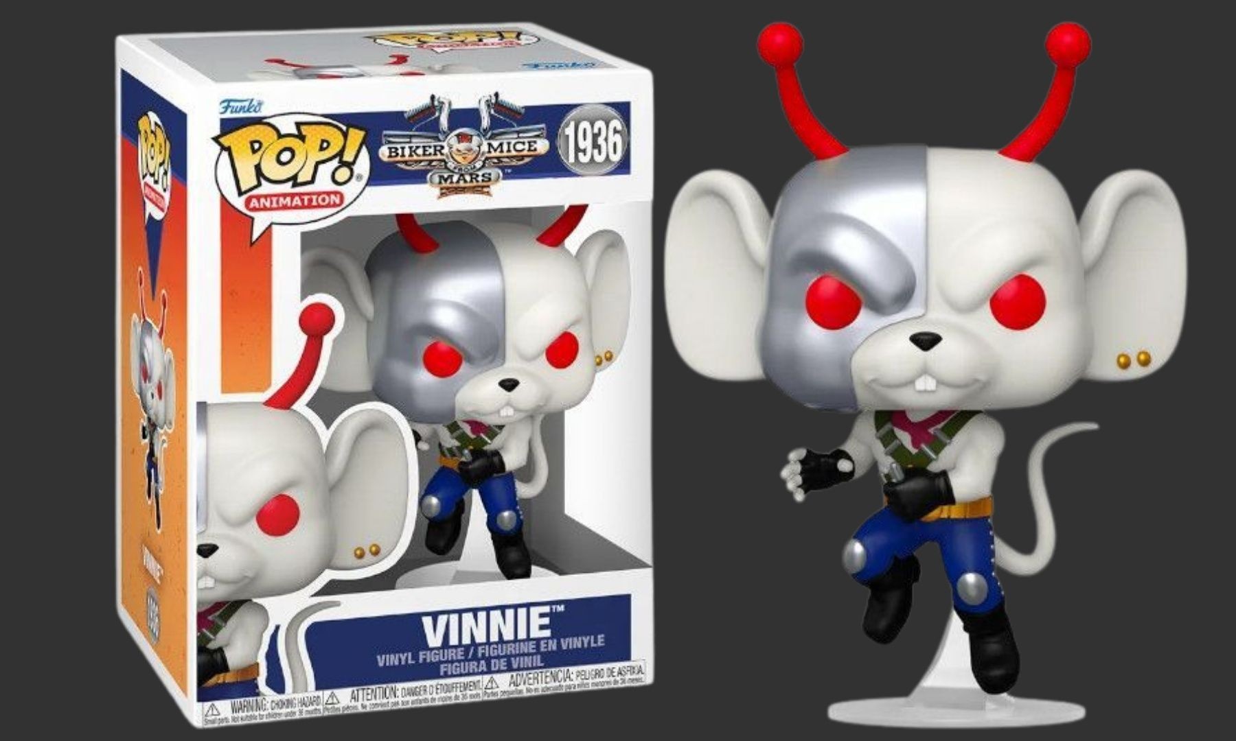 בובת פופ ויני – Vinnie #1936, Biker Mice From Mars בובת פופ ויני – Vinnie #1936, Biker Mice From Mars