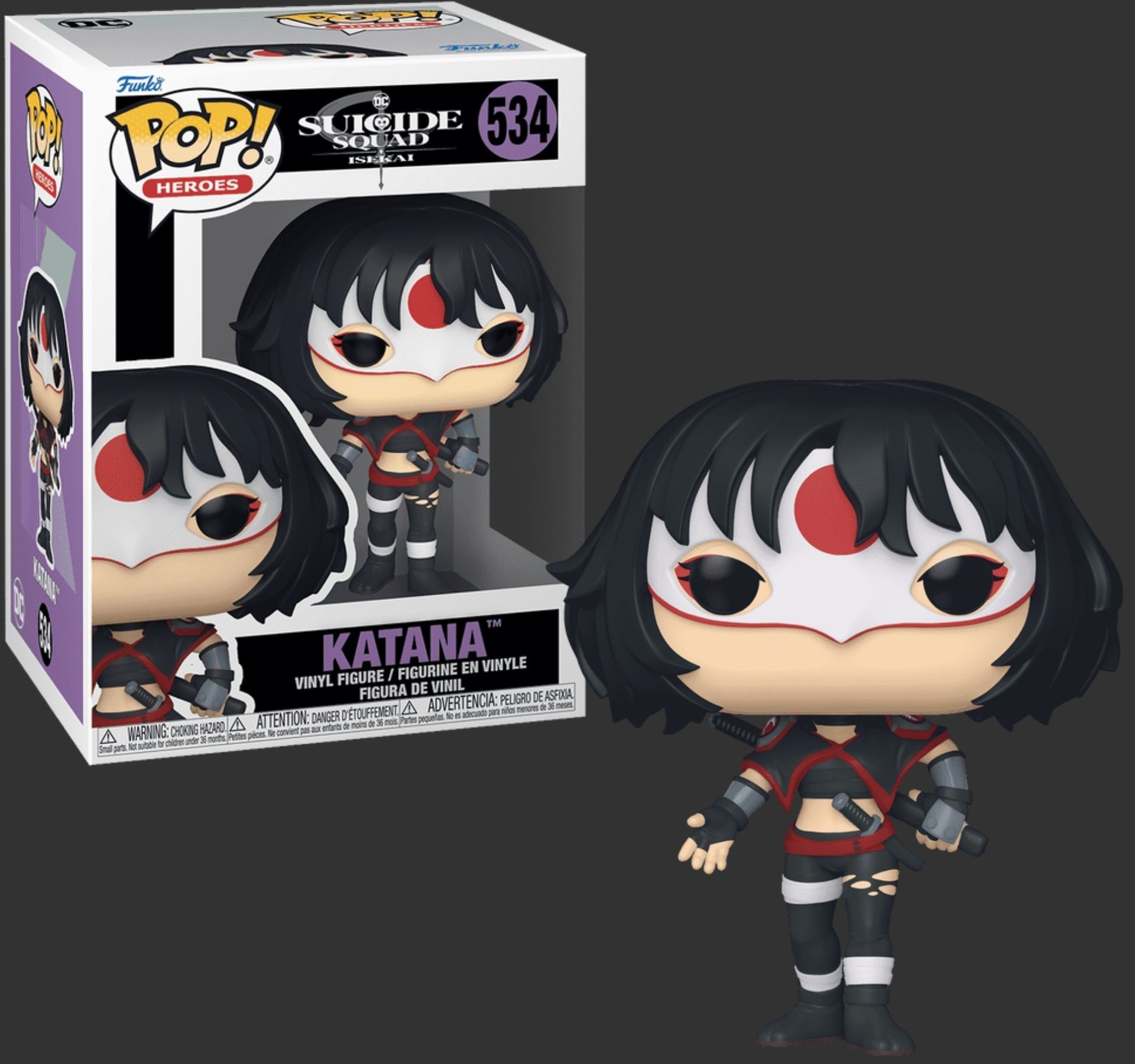 Funko Pop DC Suicide Squad Isekai Katana 534