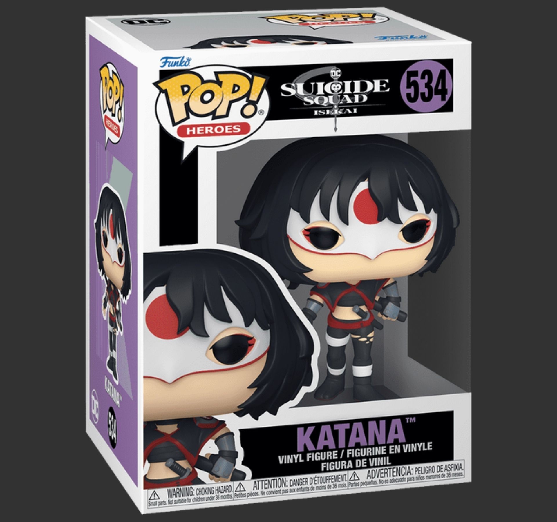 Funko Pop DC Suicide Squad Isekai Katana 534