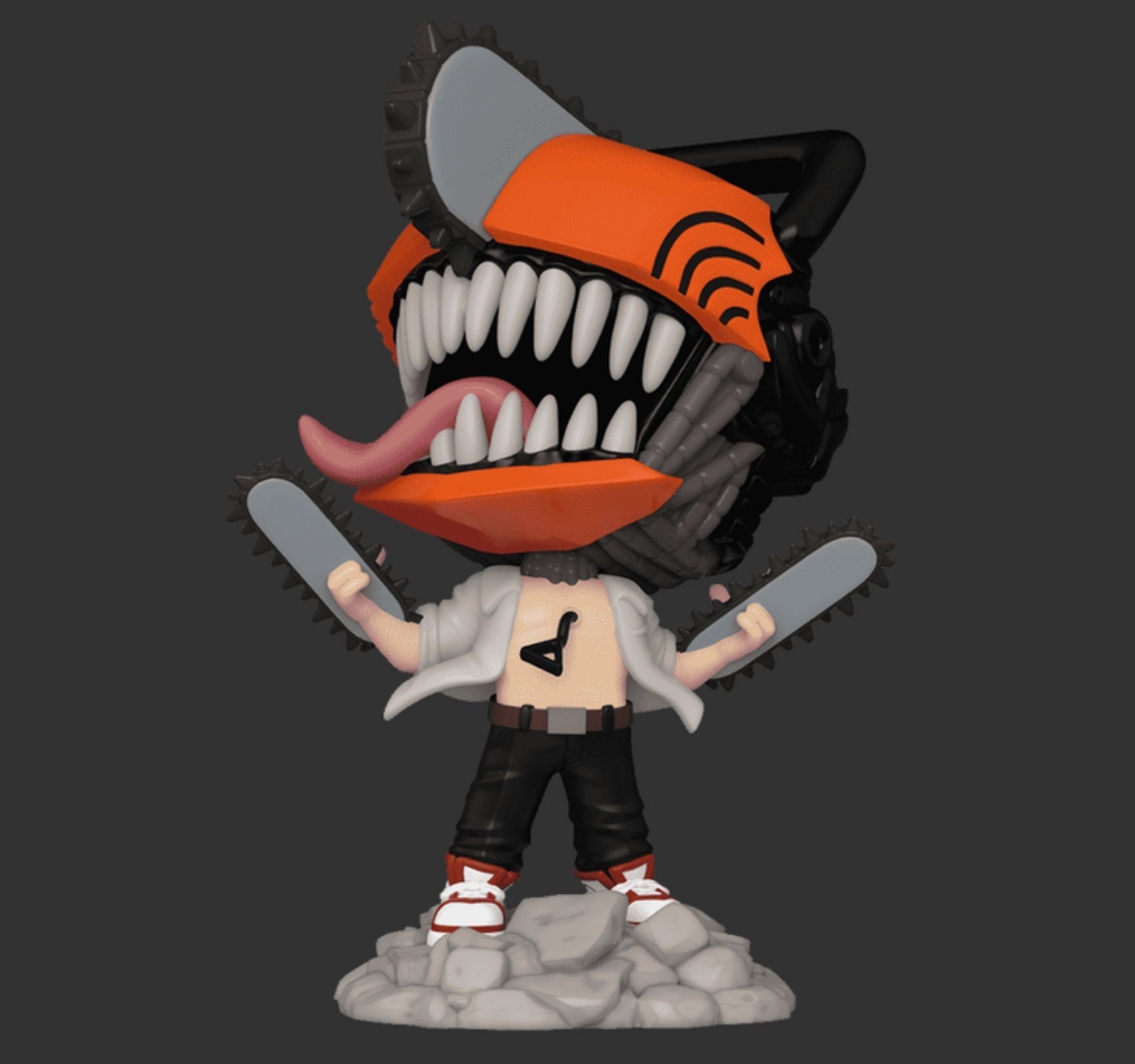 ���� ��� ������ ������� �� ���� L � Chainsaw Man Pop! & Tee
