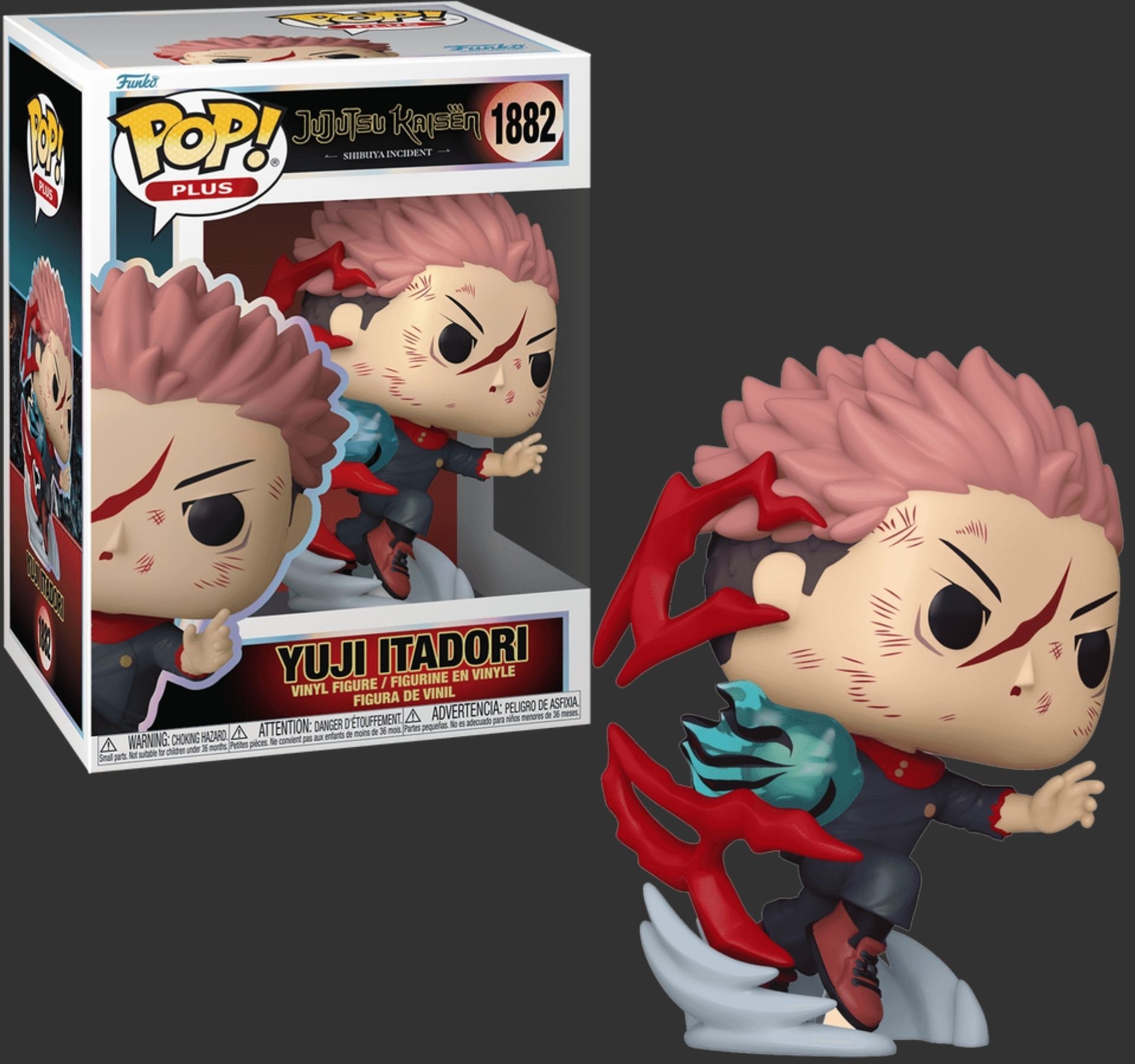 Funko Pop Jujutsu Kaisen Plus Yuji Itadori Divergent Fist 1882