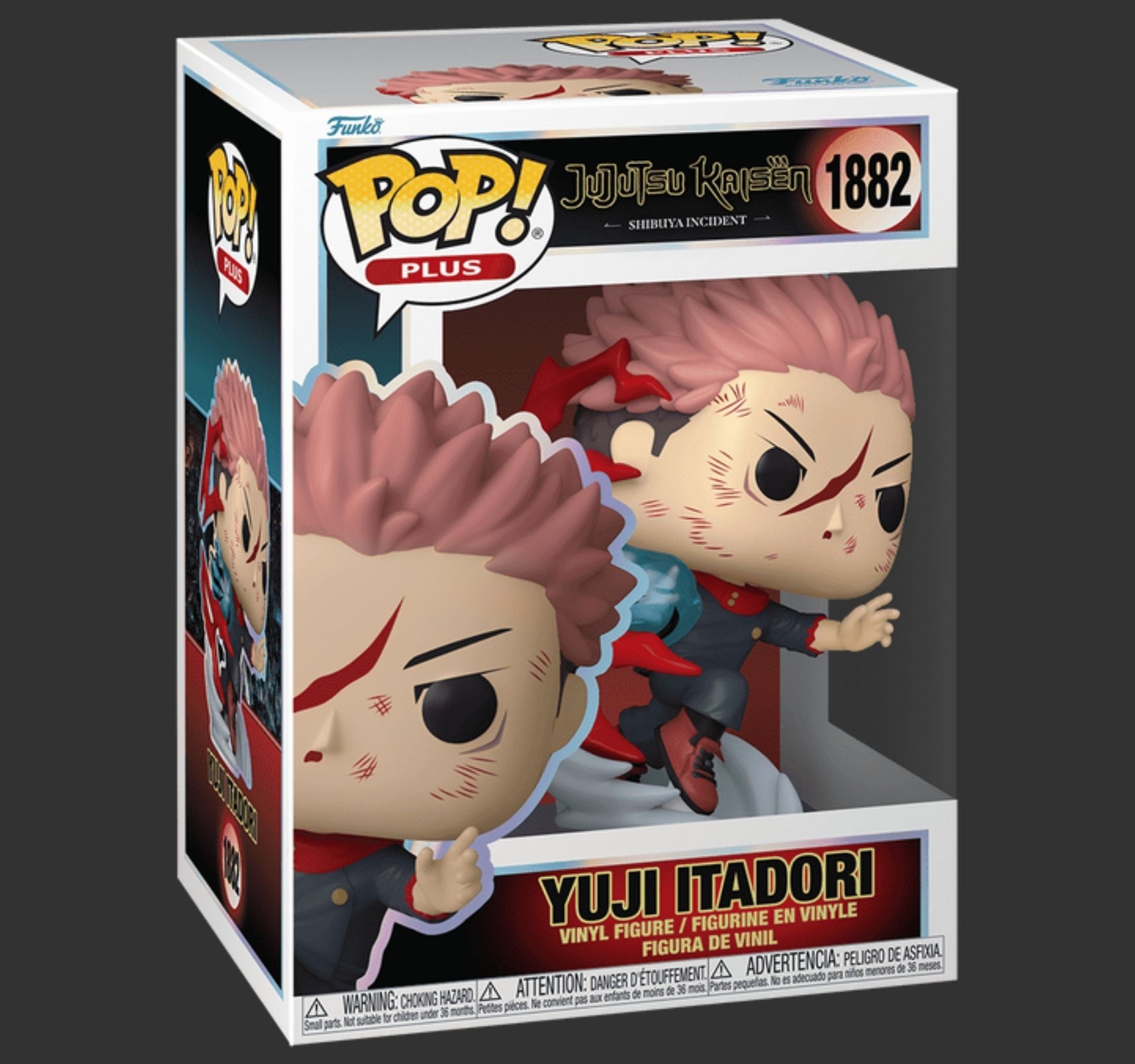 Funko Pop Jujutsu Kaisen Plus Yuji Itadori Divergent Fist 1882