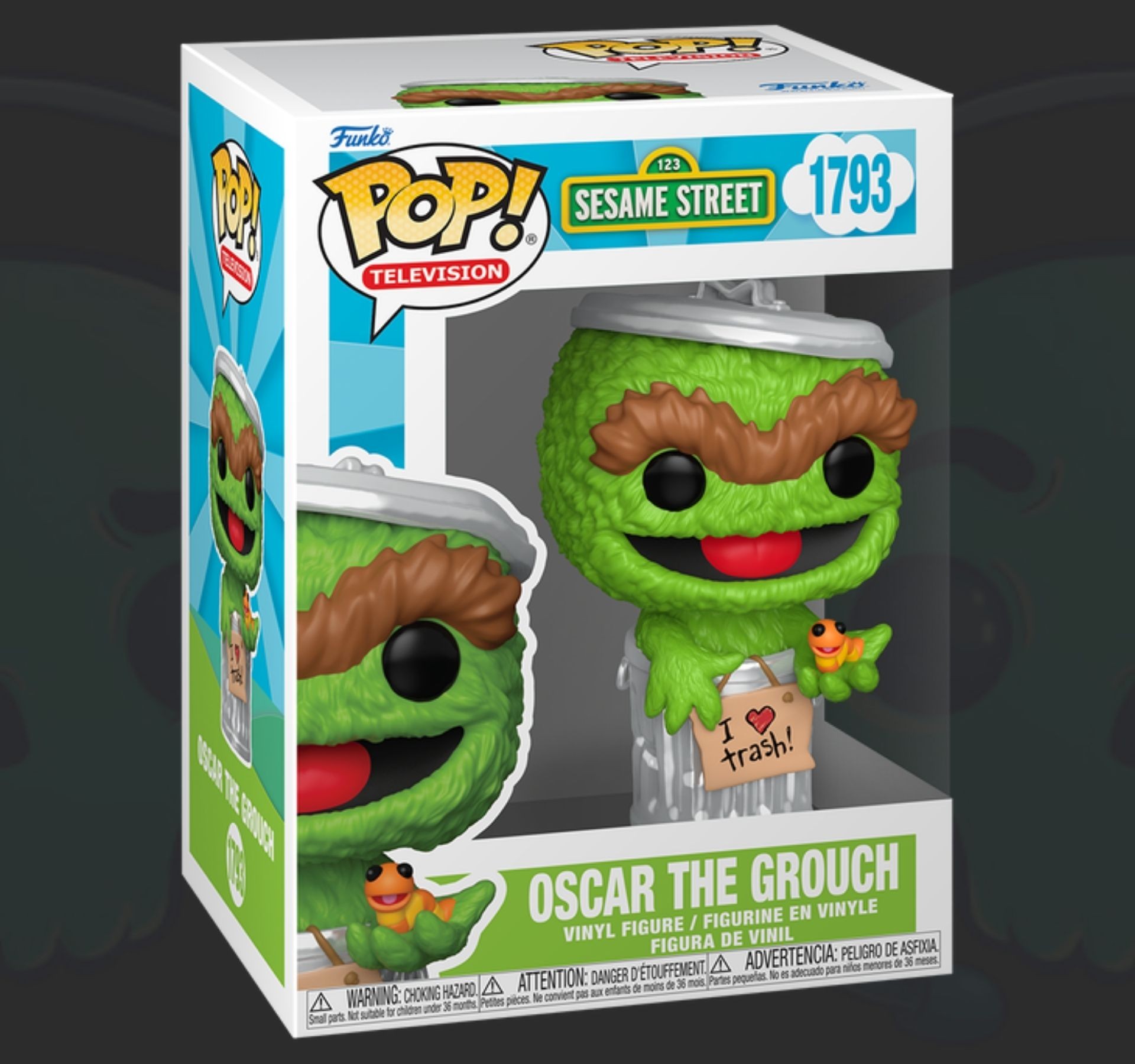 Funko pop Sesame Street Oscar the Grouch 1793