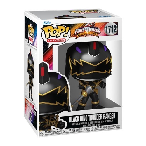 בובת פופ - Power Ranger DinoThunder Black Dino Thunder #1712 בובת פופ - Power Ranger DinoThunder Black Dino Thunder #1712