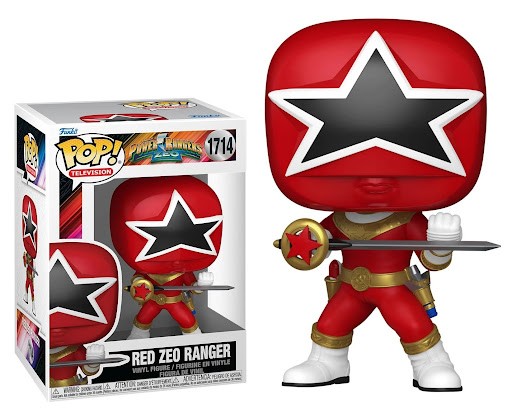 בובת פופ - Power Rangers ZEO Red Zeo Ranger #1714 בובת פופ - Power Rangers ZEO Red Zeo Ranger #1714