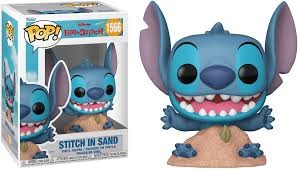 ���� ��� - Lilo&Stitch Stitch in sand #1566