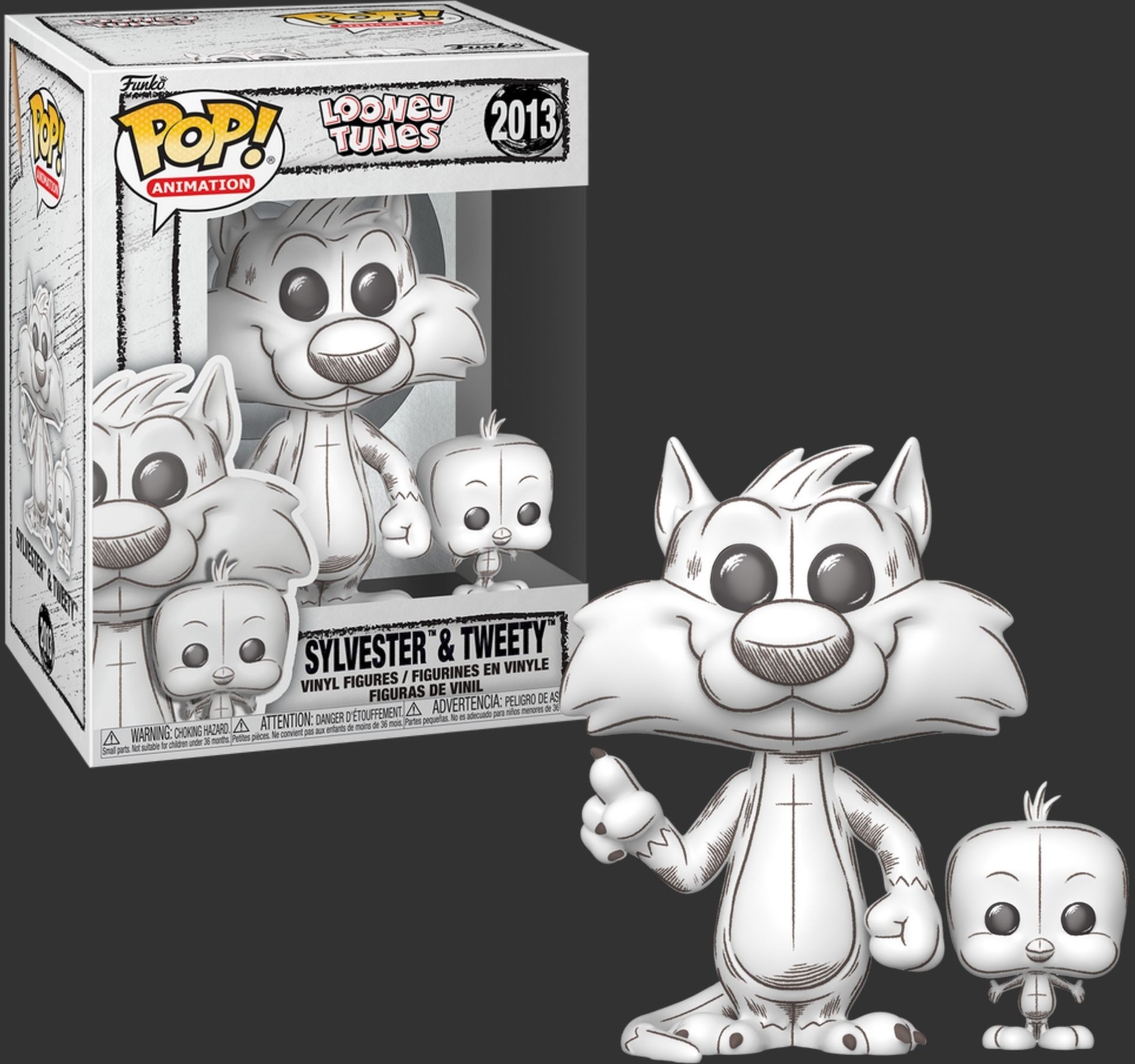 Funko Pop Looney Tunes Pop Buddy Sylvester andTweety Sketched Deco 2013 Funko Pop Looney Tunes Pop Buddy Sylvester andTweety Sketched Deco 2013