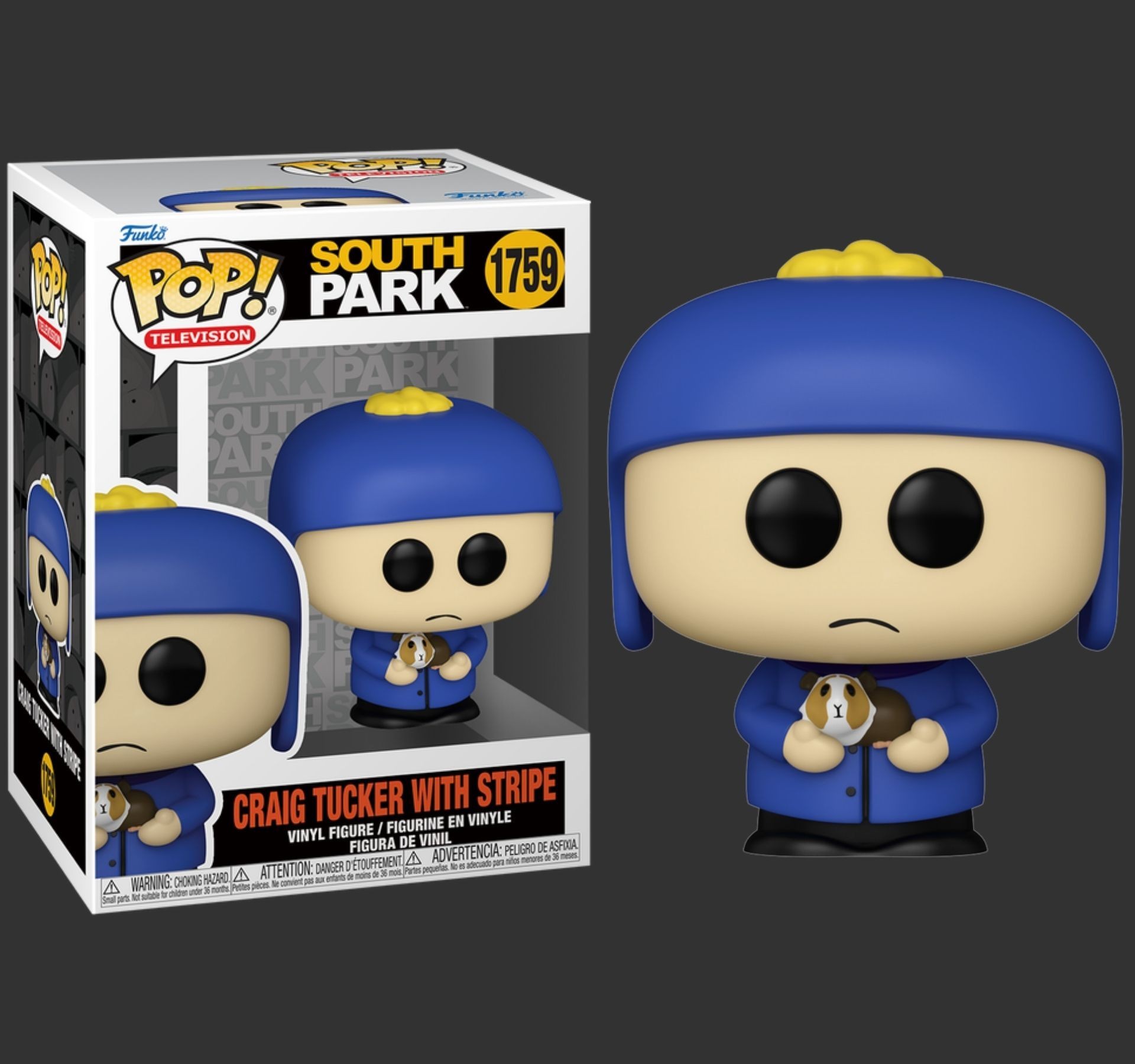 Funko pop South Park Craig Tucker with Stripe 1759 Funko pop South Park Craig Tucker with Stripe 1759