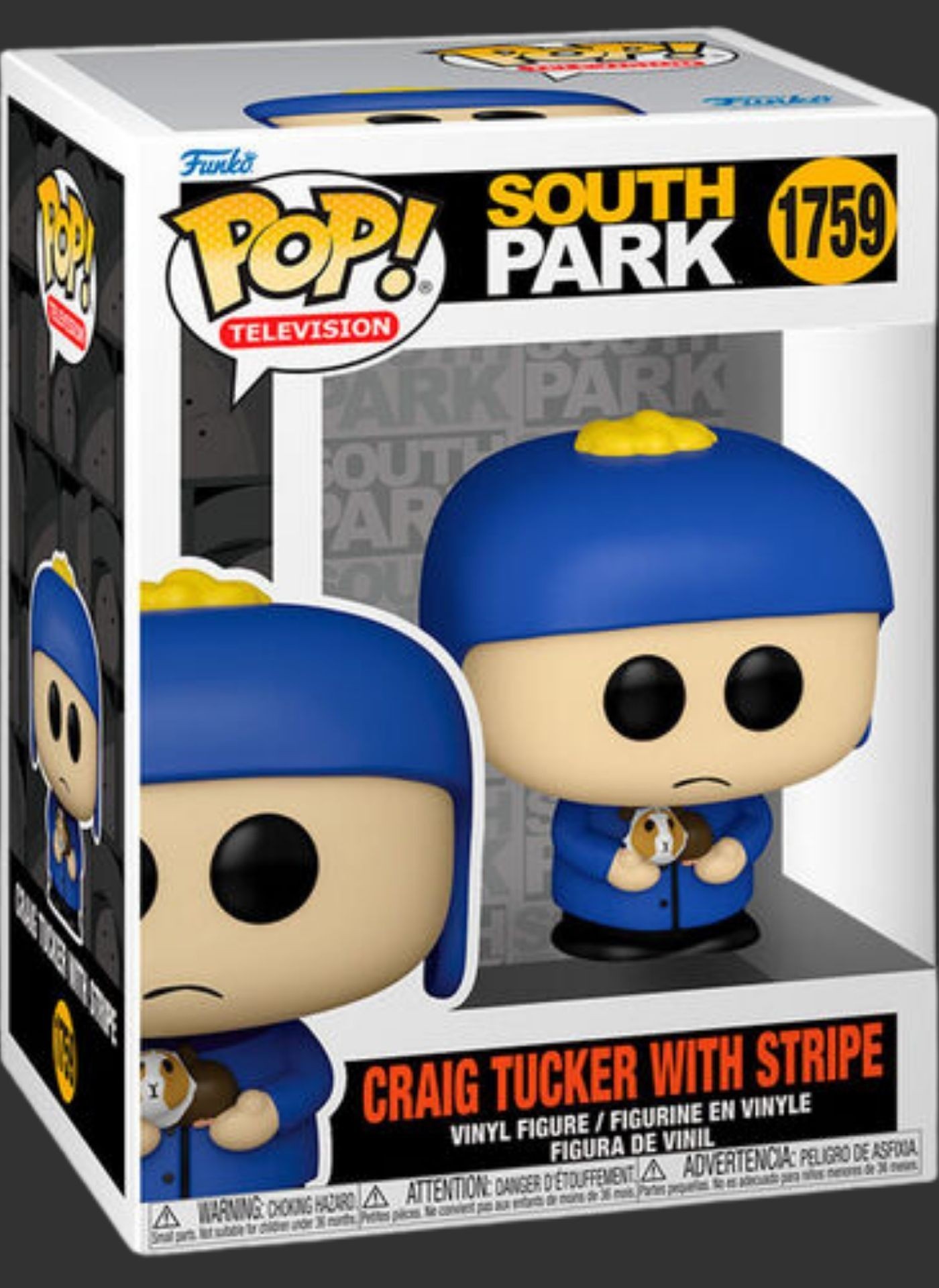 Funko pop South Park Craig Tucker with Stripe 1759 Funko pop South Park Craig Tucker with Stripe 1759