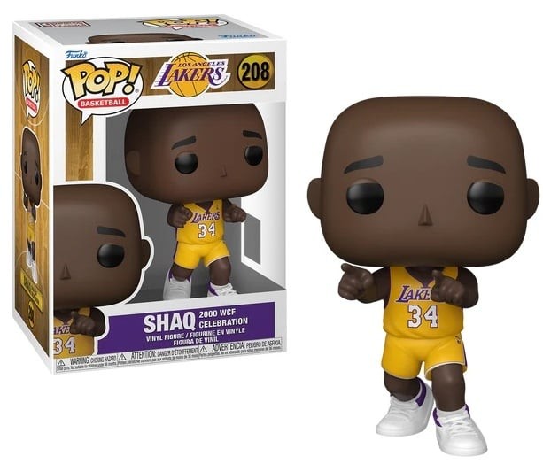 בובת פופ - Los Angeles Lakers Shaq #208 בובת פופ - Los Angeles Lakers Shaq #208