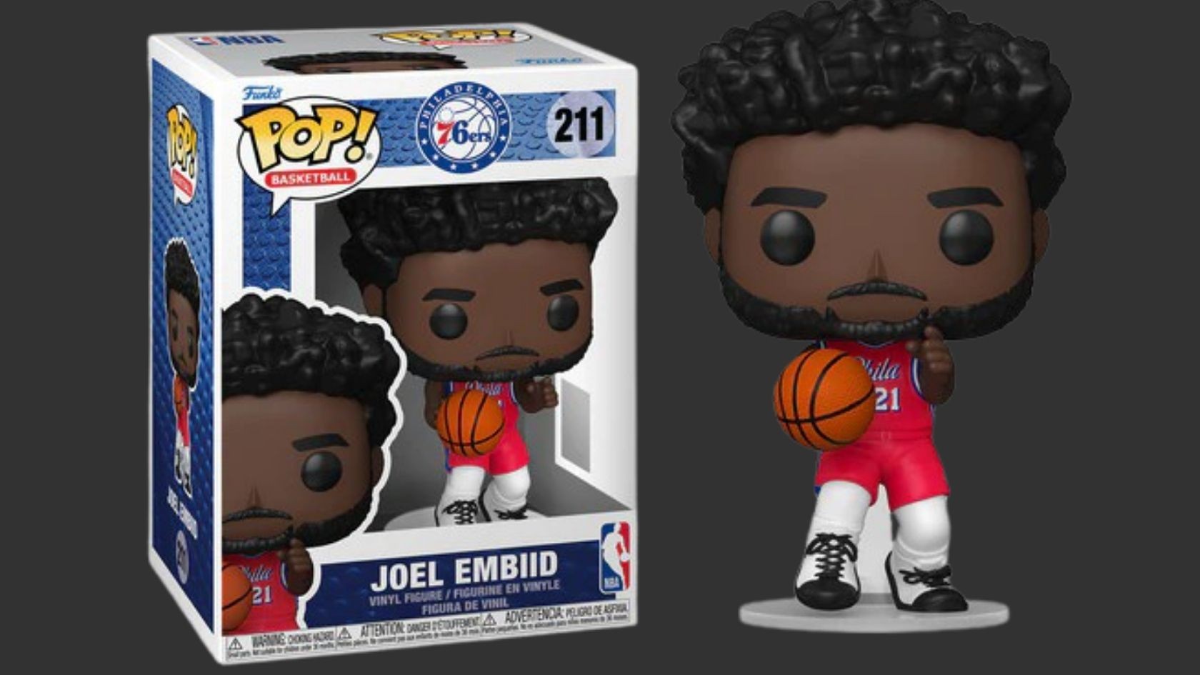 ���� ��� ����� ����� � Joel Embiid #211, NBA Philadelphia 76ers