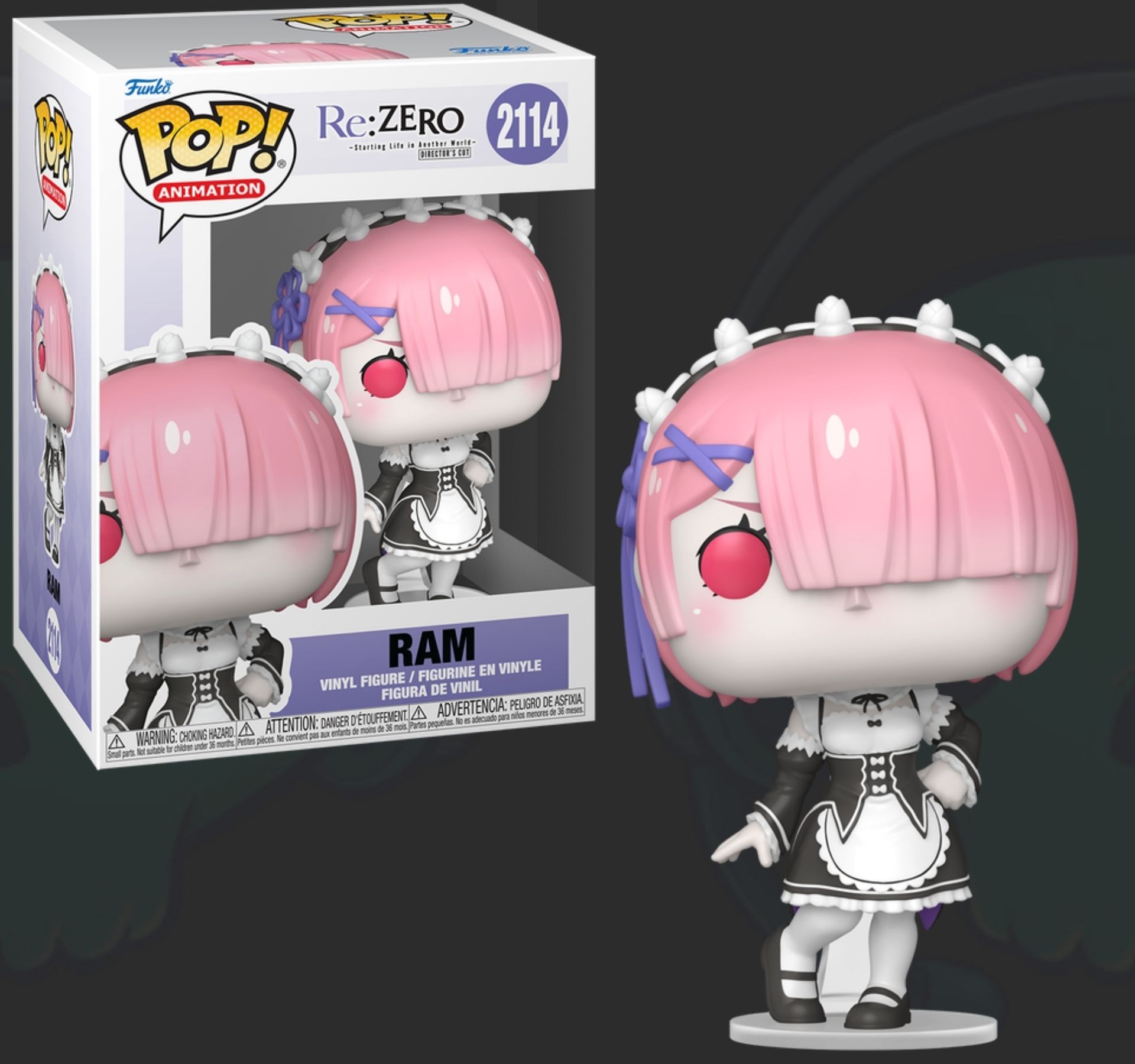 funko pop Re Zero Ram 2114