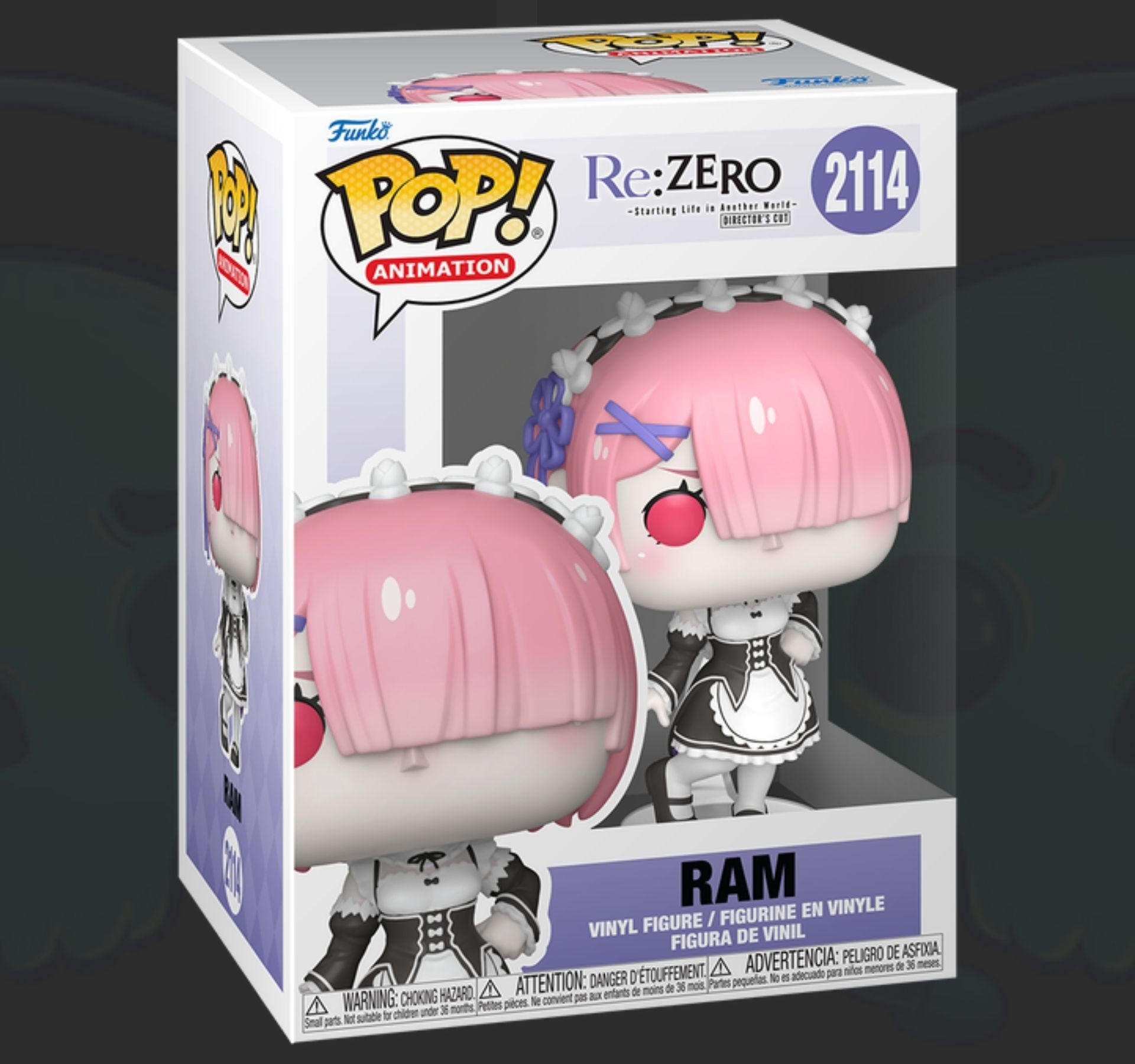 funko pop Re Zero Ram 2114