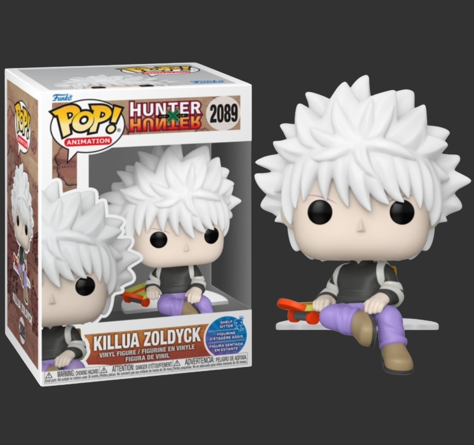 ���� ��� ������ ������ � Killua Zoldyck Shelf Sitter #2089, Hunter x Hunter