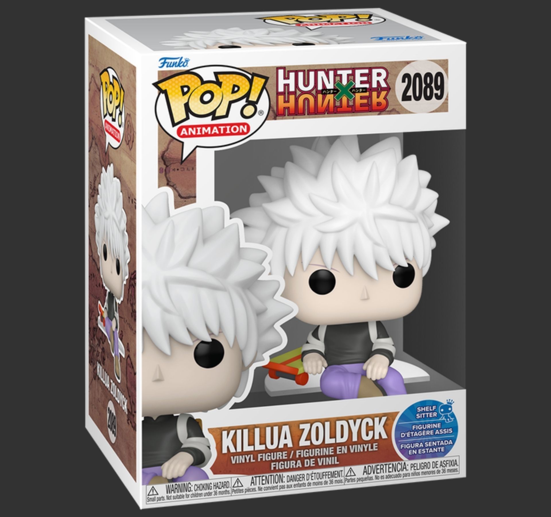 ���� ��� ������ ������ � Killua Zoldyck Shelf Sitter #2089, Hunter x Hunter