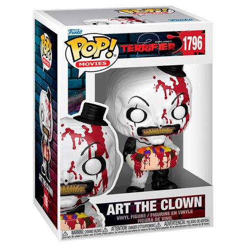 בובת פופ - Terrifier 2 Art The Clown #1796 בובת פופ - Terrifier 2 Art The Clown #1796