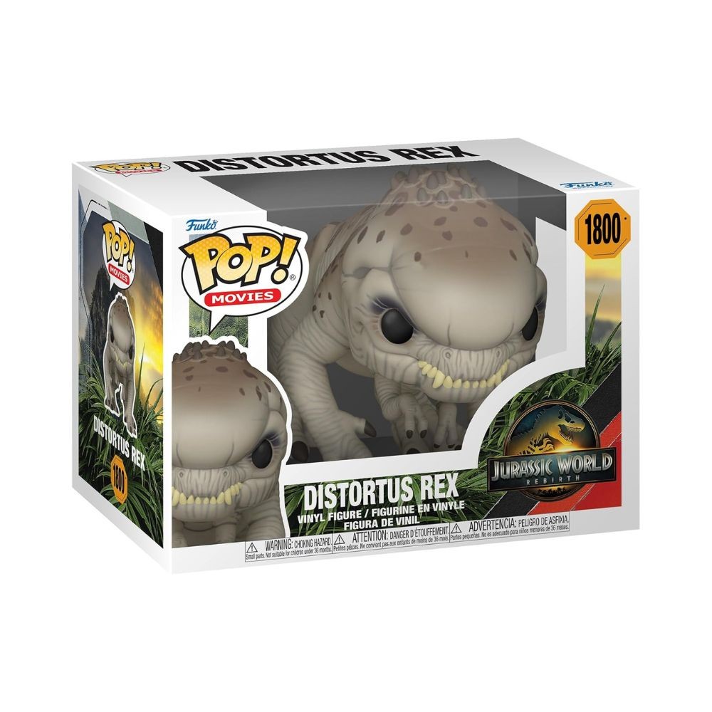 בובת פופ - Jurassic World Distortus Rex #1800 בובת פופ - Jurassic World Distortus Rex #1800