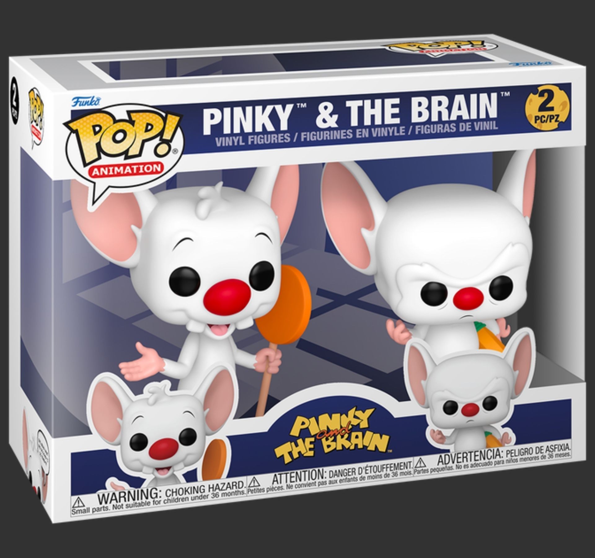 Funko Pop Pinky And The Brain 2Pack