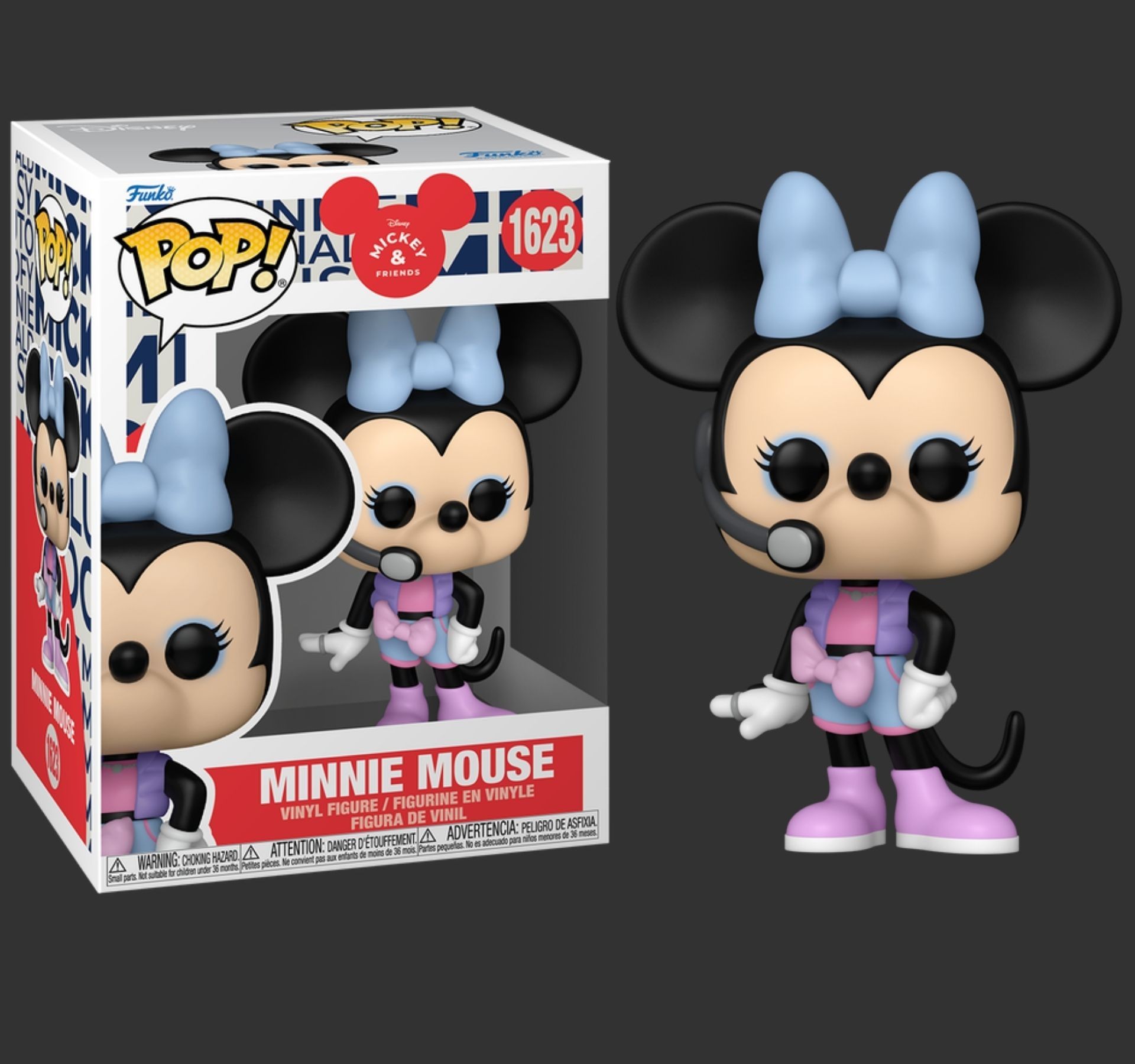 בובת פופ מיני מאוס – Minnie Mouse #1623, Mickey & Friends בובת פופ מיני מאוס – Minnie Mouse #1623, Mickey & Friends