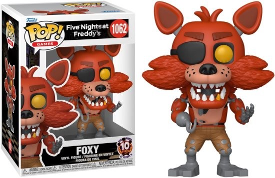 בובת פופ - Five Nights at Freddy's Foxy #1062 בובת פופ - Five Nights at Freddy's Foxy #1062