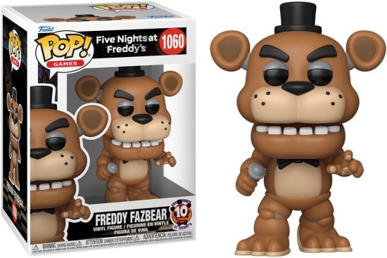 בובת פופ - Five nights at freddy's Freddy Fazbear #1060 בובת פופ - Five nights at freddy's Freddy Fazbear #1060