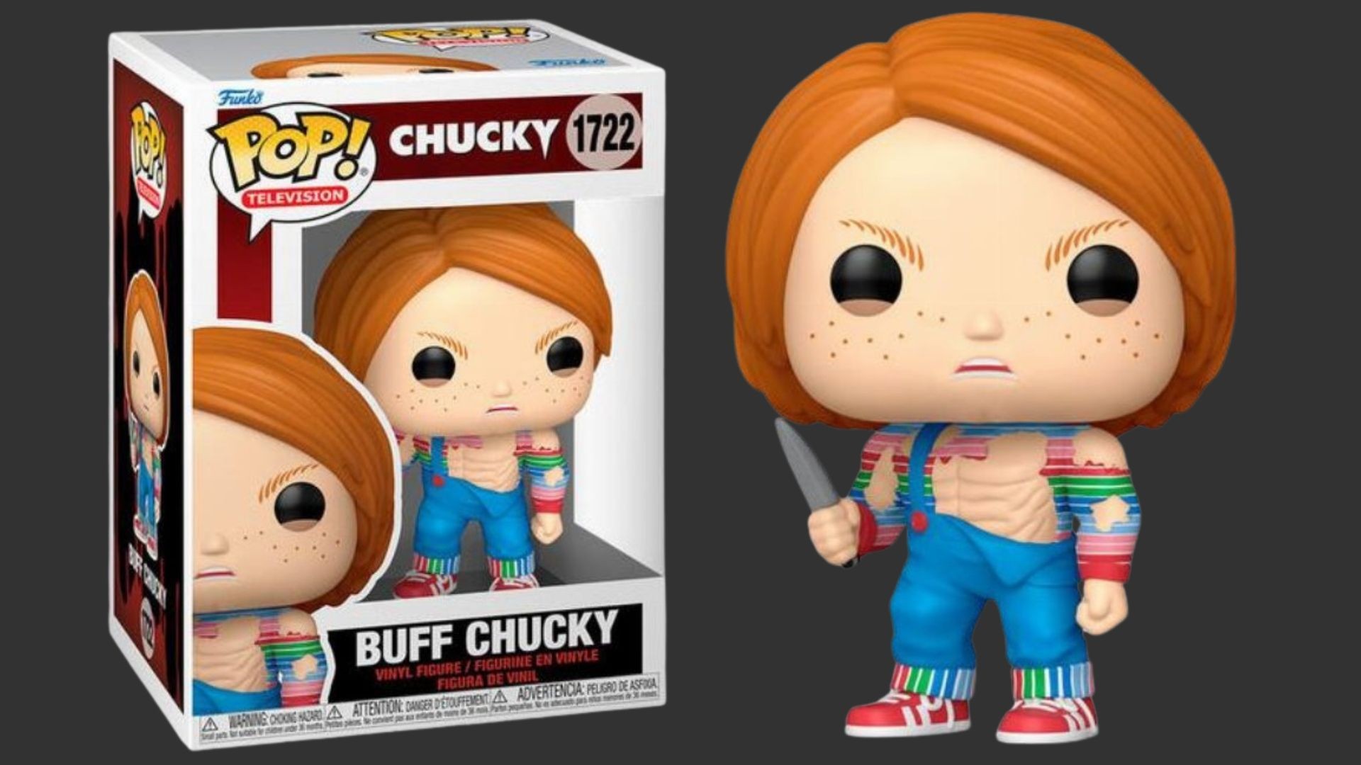 בובת פופ באף צ׳אקי – Buff Chucky #1722, Chucky בובת פופ באף צ׳אקי – Buff Chucky #1722, Chucky