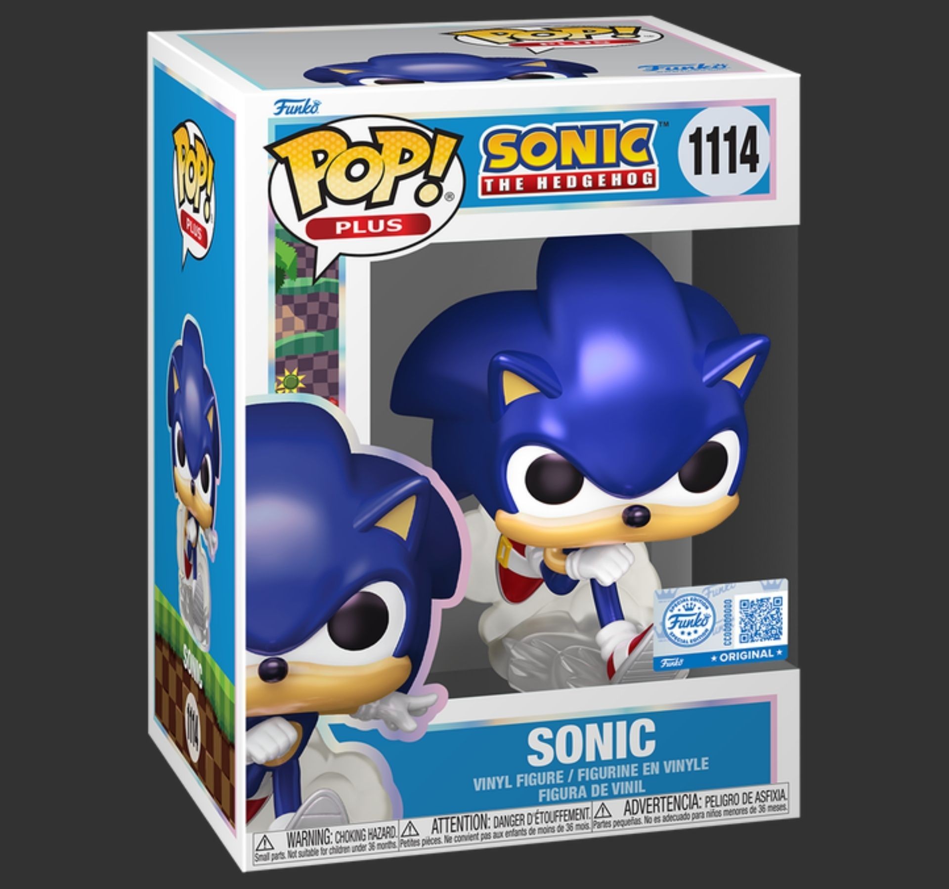 ���� ��� �����  ����� � Sonic (Pearlescent) #1114, Sonic the Hedgehog Plus
