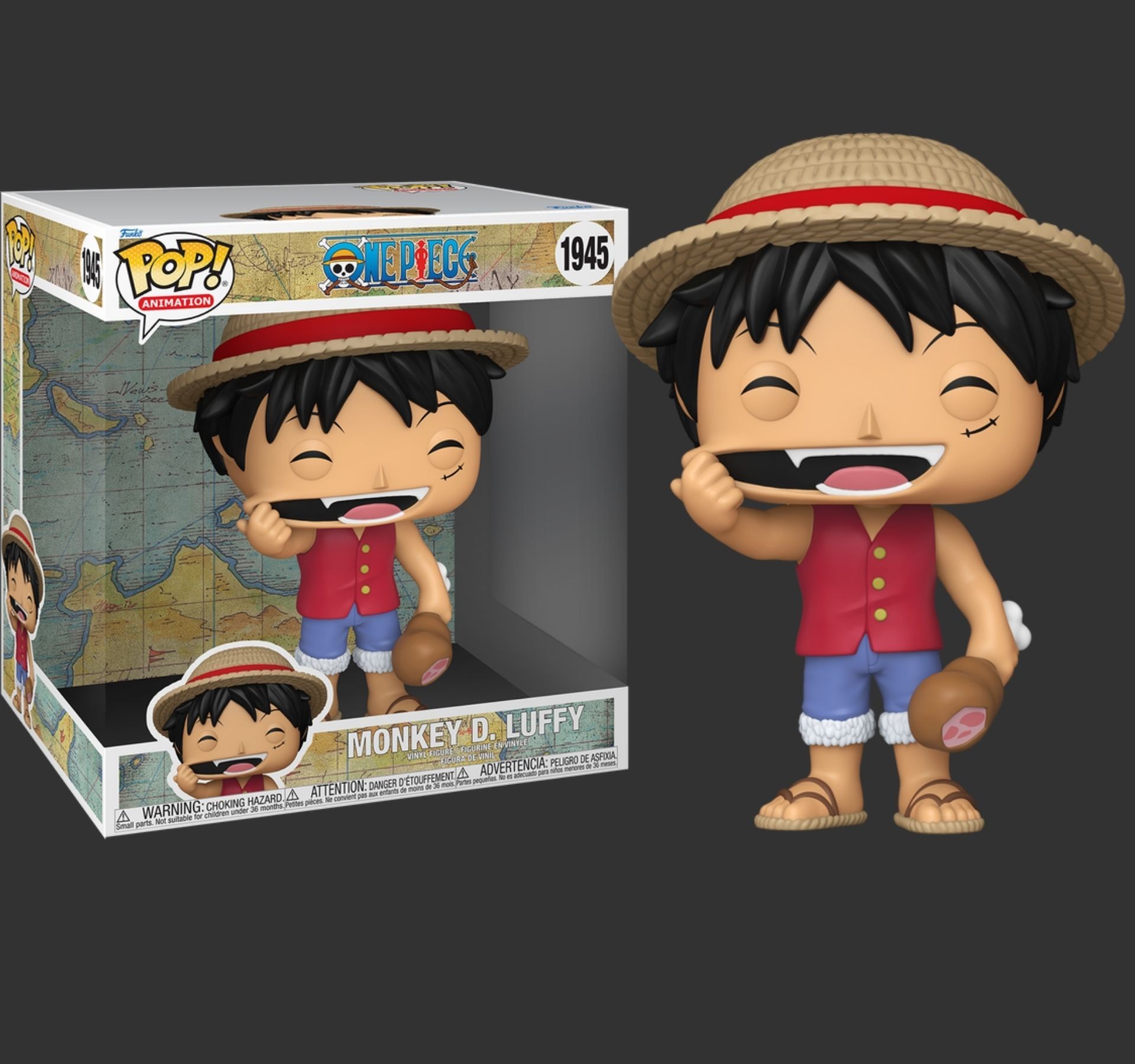 בובת פופ 10 אינץ׳ לופי – Monkey D. Luffy #1945, One Piece בובת פופ 10 אינץ׳ לופי – Monkey D. Luffy #1945, One Piece