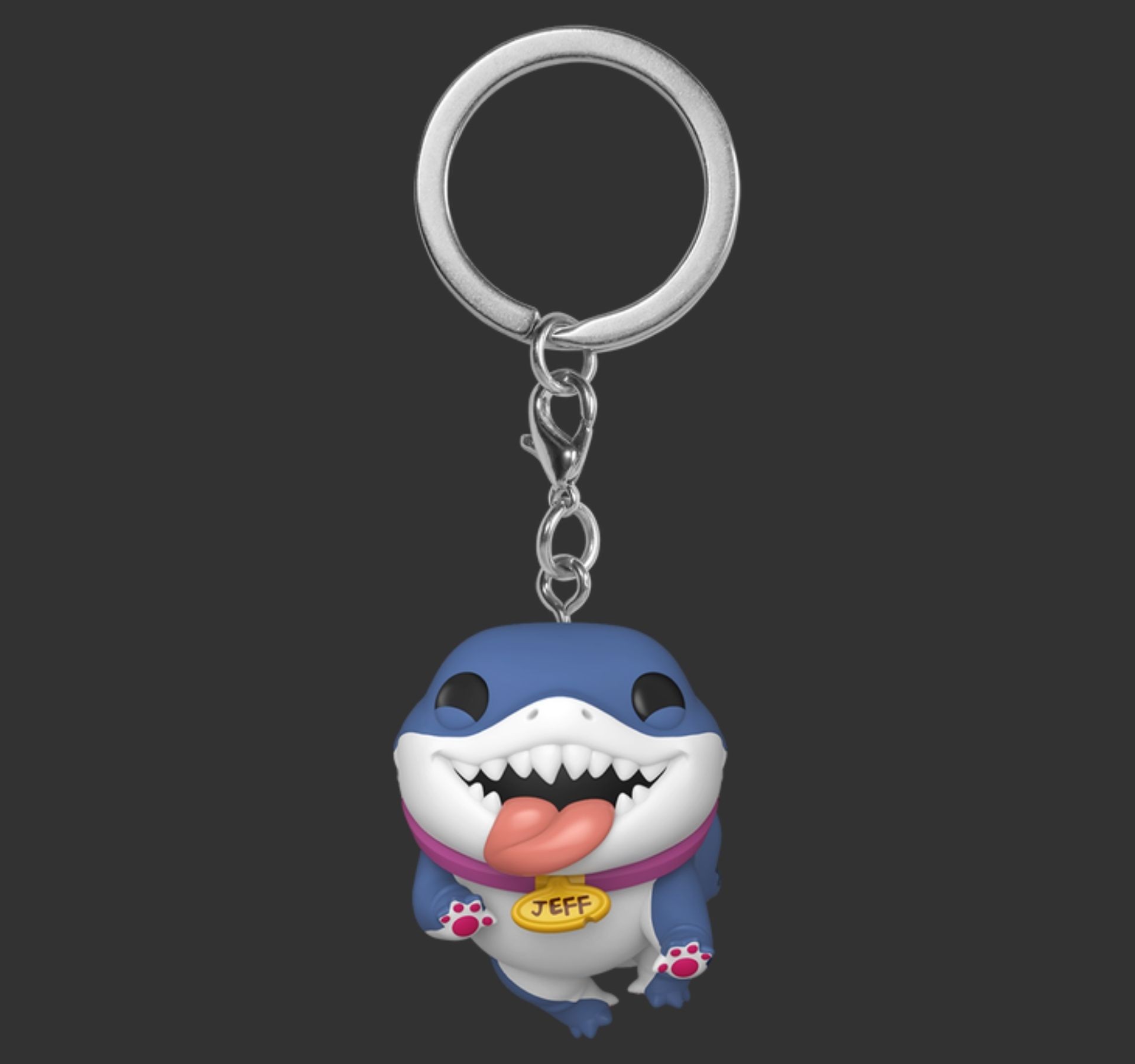 Funko Pop Marvel Keychain Jeff the Land Shark Marvel Rivals