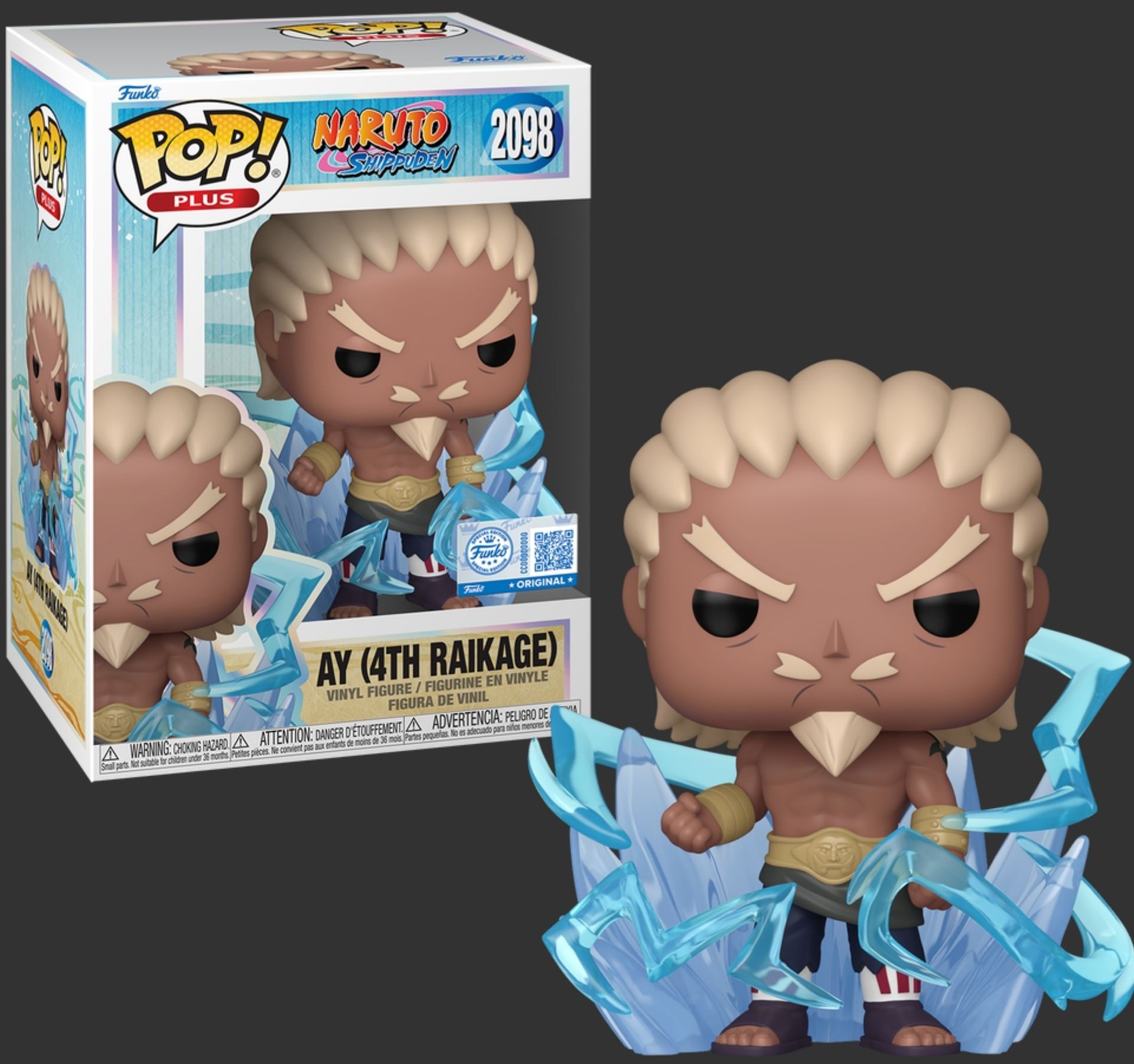 Funko Pop Naruto Plus Ay 4th Raikage 2098