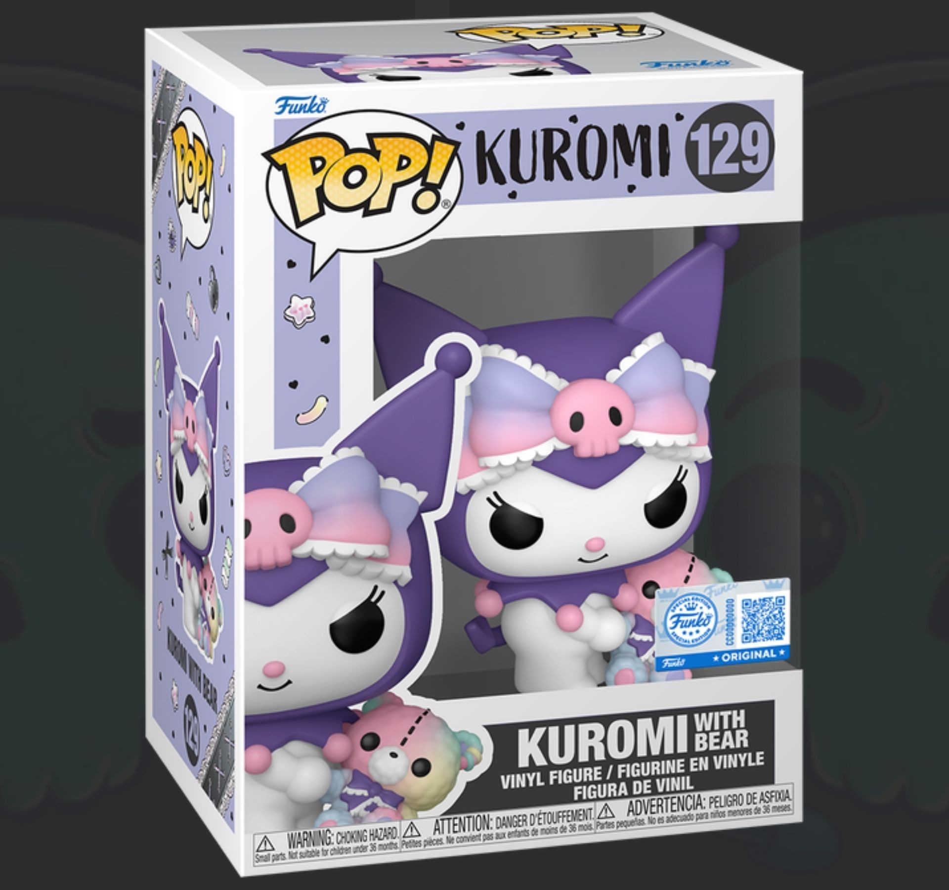 funko pop Kuromi Kuromi with Bear 129 SE