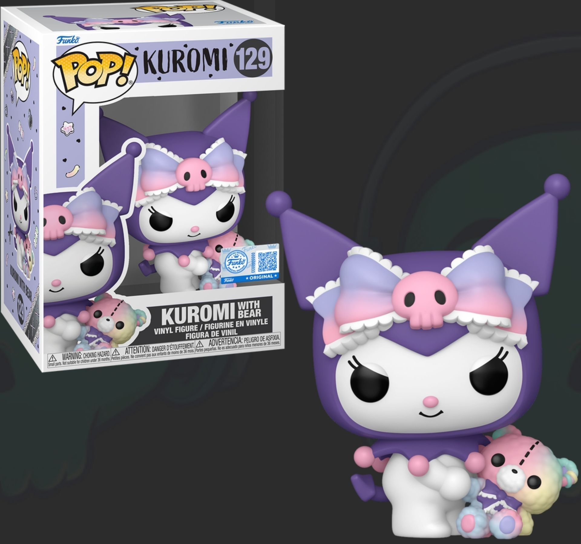 funko pop Kuromi Kuromi with Bear 129 SE