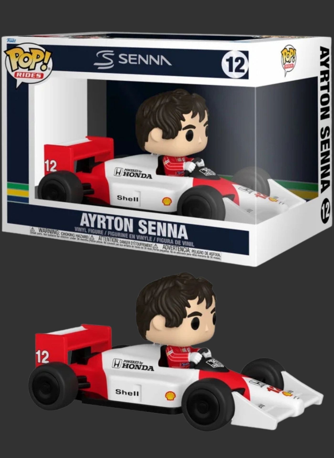 Funko Pop Ride Ayrton Senna #12