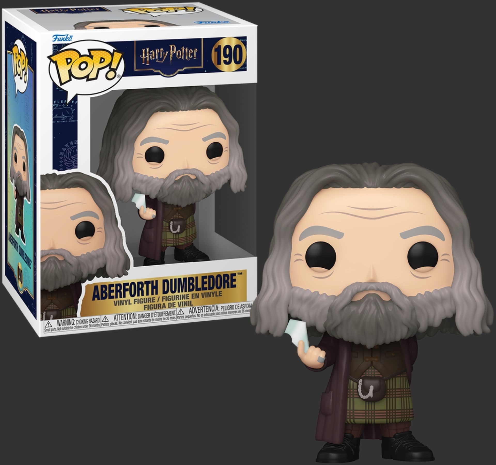 Funko Pop Harry Potter Aberforth Dumbledore with Mirror Shard 190