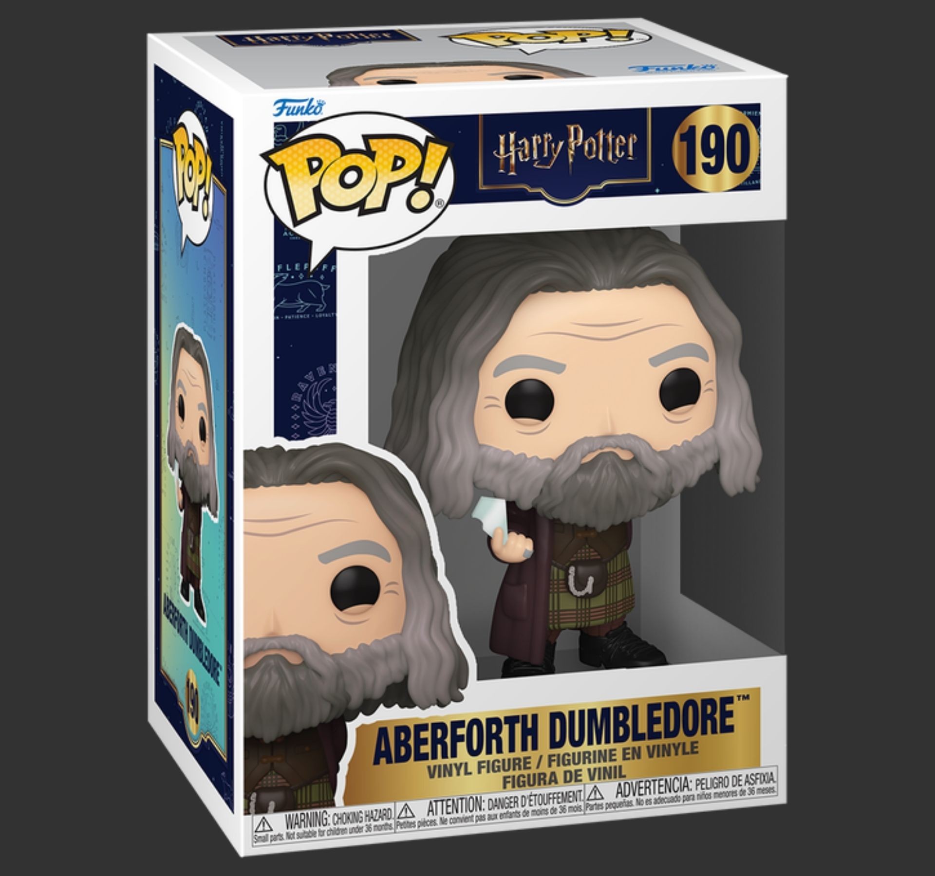 Funko Pop Harry Potter Aberforth Dumbledore with Mirror Shard 190