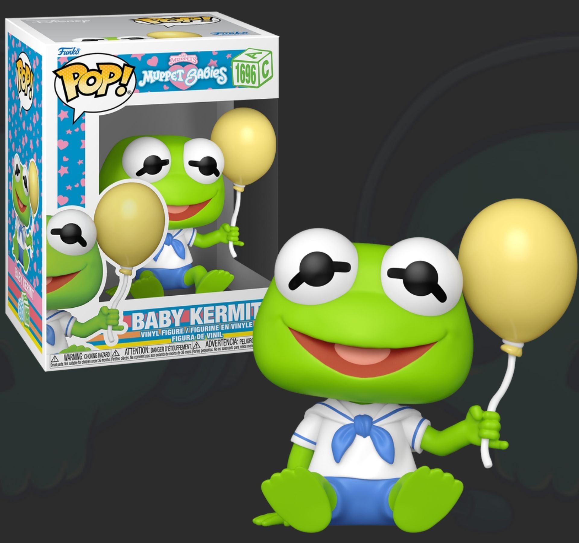 funko pop Muppet Babies Baby Kermit 1696