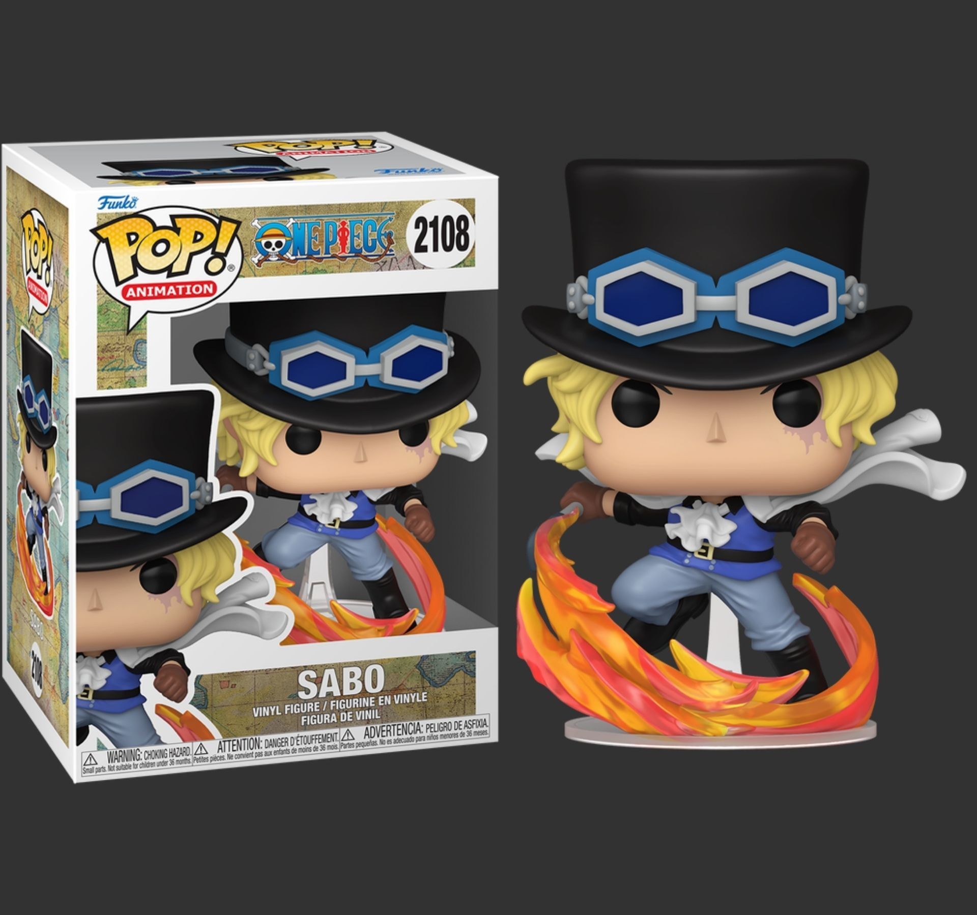 בובת פופ סאבו – Sabo #2108, One Piece בובת פופ סאבו – Sabo #2108, One Piece
